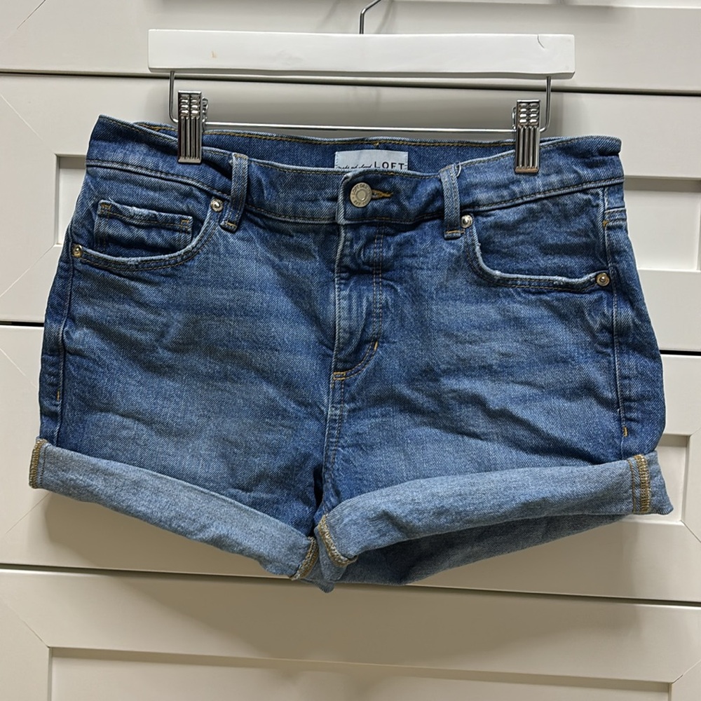 Denim Shorts - LOFT Size 0/25 - The Roll Short